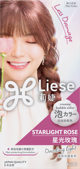 liese creamy bubble color starlight rose